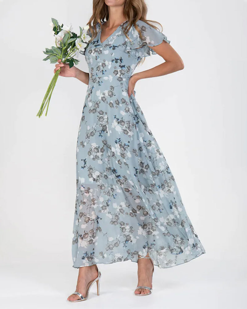 Elisabeth - Chic Floral Dress