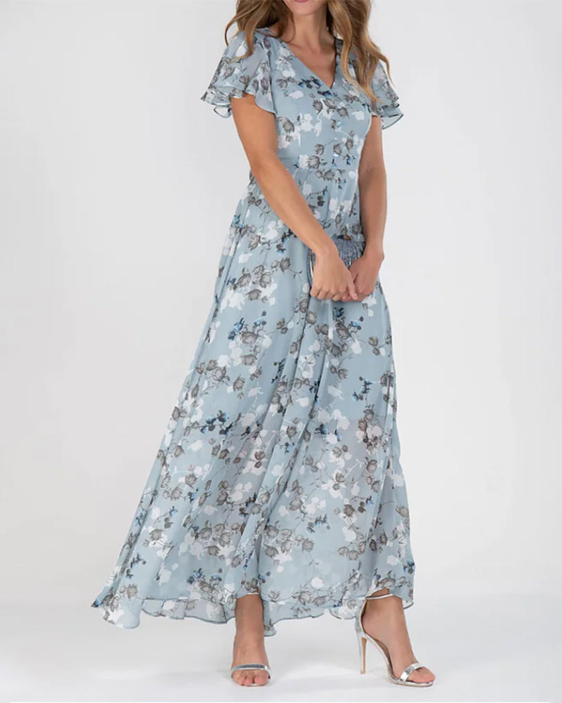 Elisabeth - Chic Floral Dress