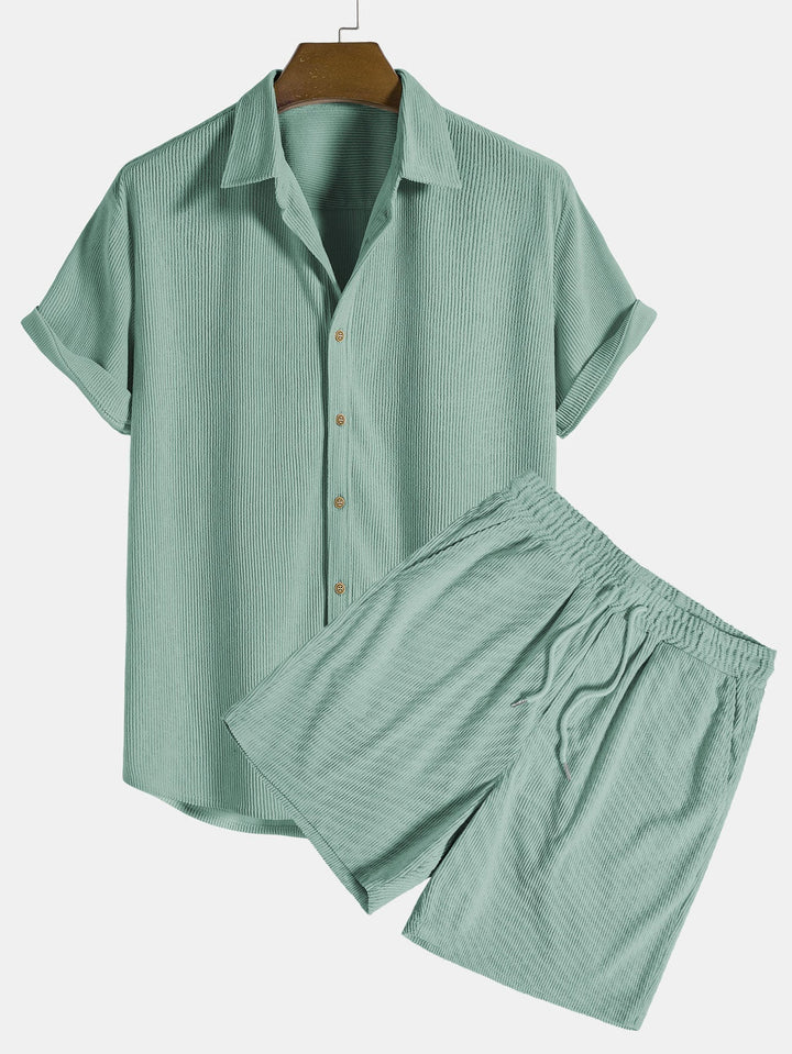 Emmanuel - Modern Classic Polo & Shorts Set