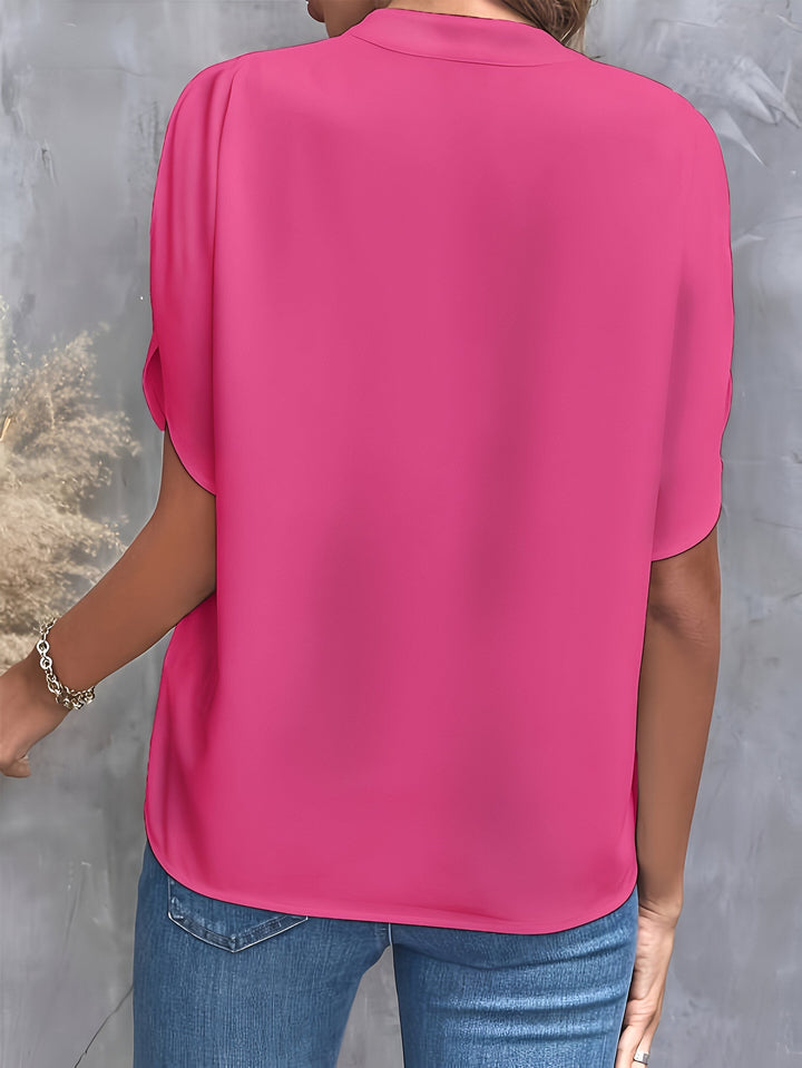 Karoline - Elegant V-neck Blouse