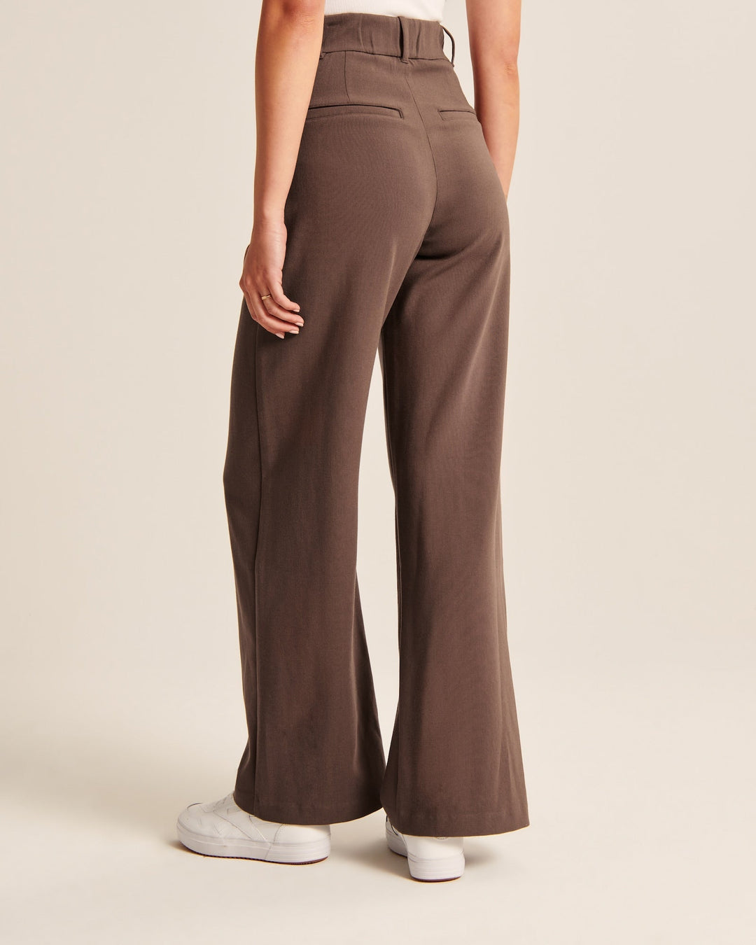 Mila Wide-Leg Tailored Pants