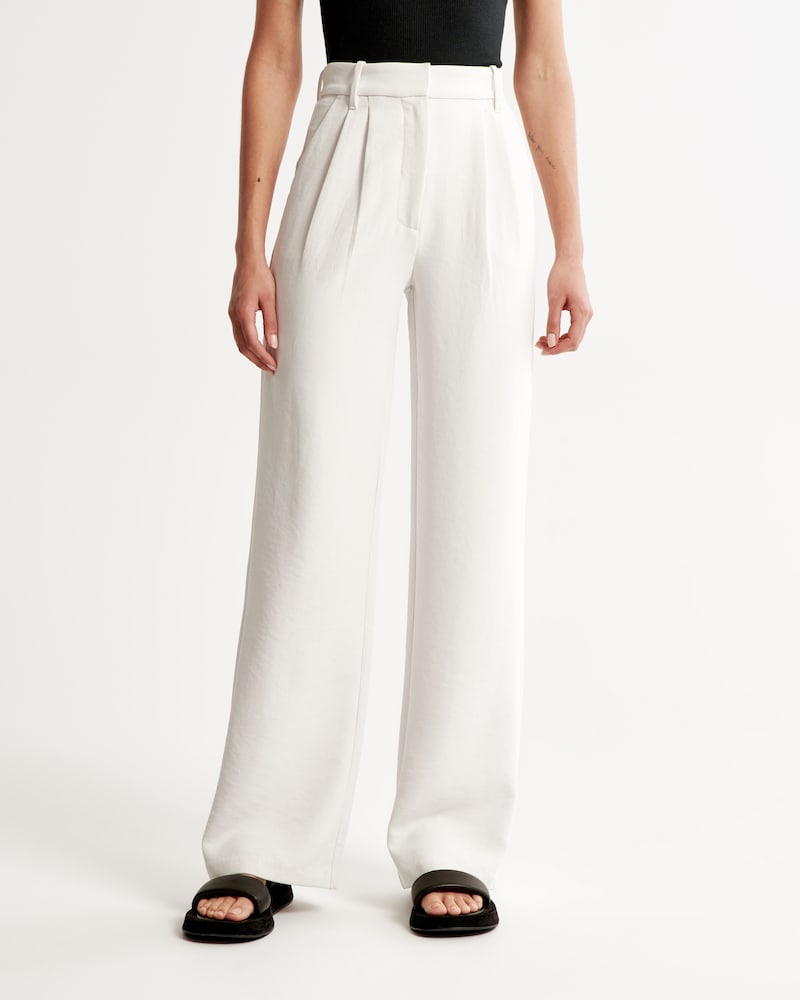 Mila Wide-Leg Tailored Pants