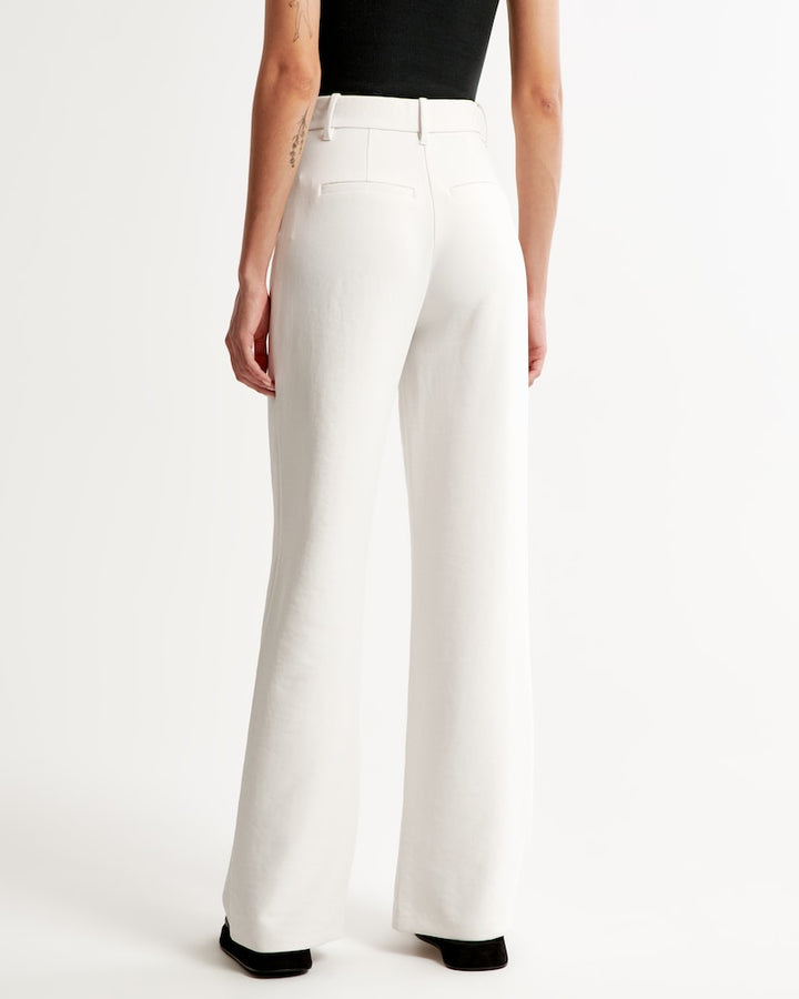 Mila Wide-Leg Tailored Pants