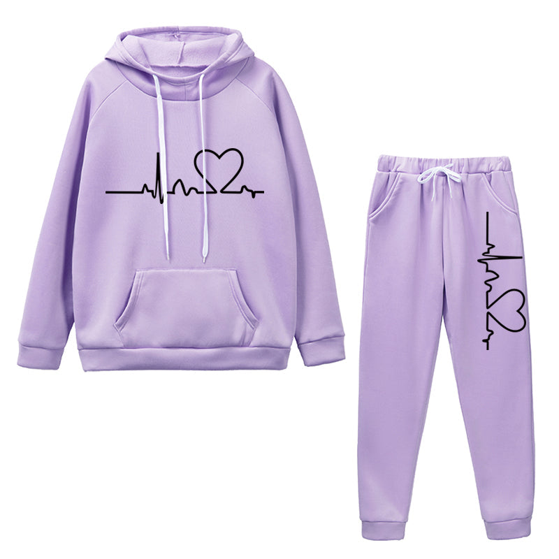 HEARTBEAT - HOODIE SET