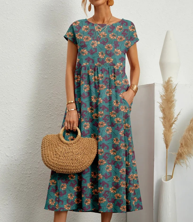 Asia - Comfy Cotton Dress