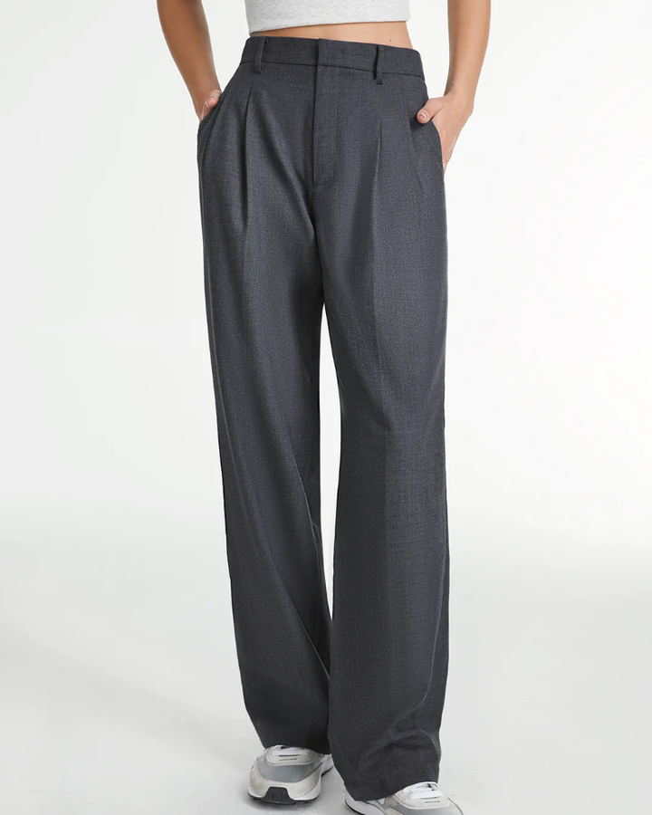 Mila Wide-Leg Tailored Pants