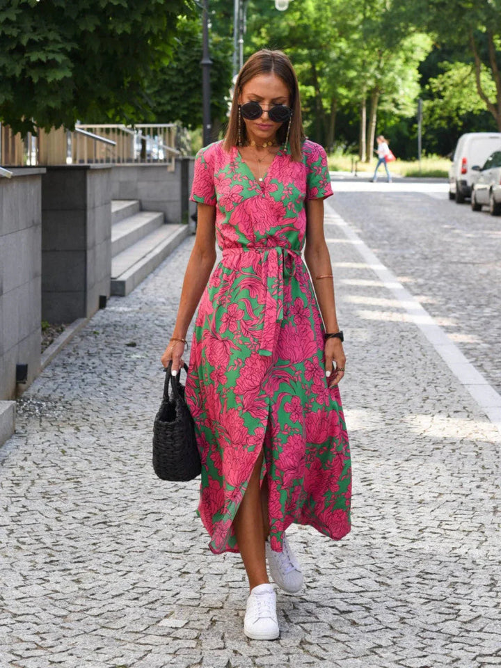 Lia - Vibrant Long Dress