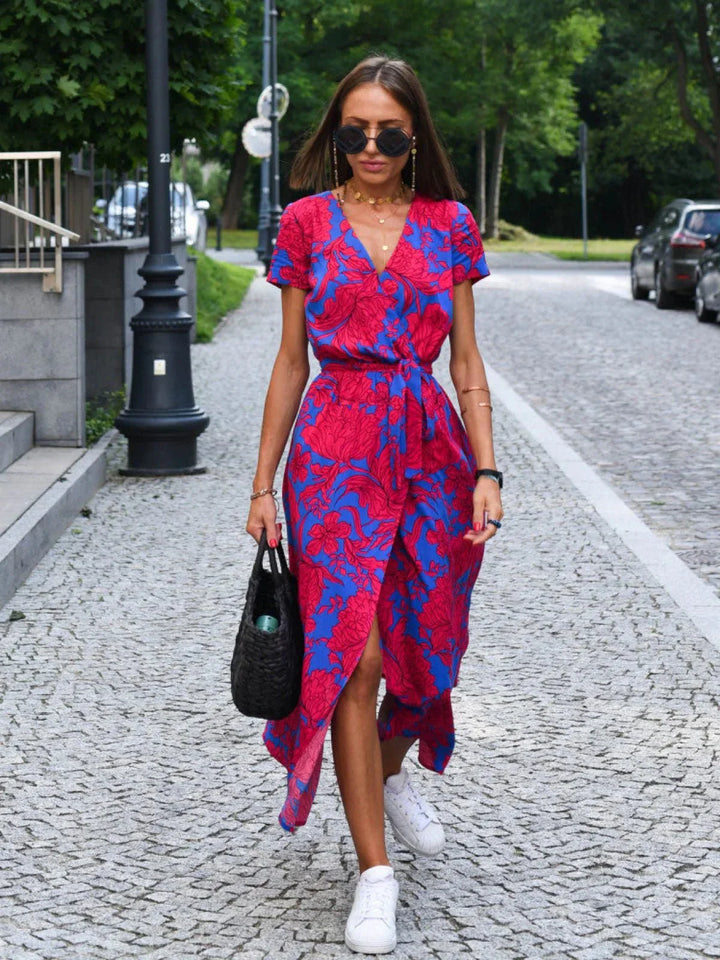 Lia - Vibrant Long Dress