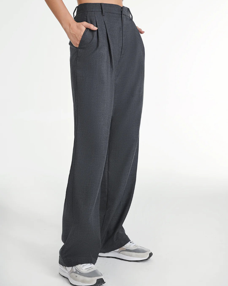 Mila Wide-Leg Tailored Pants