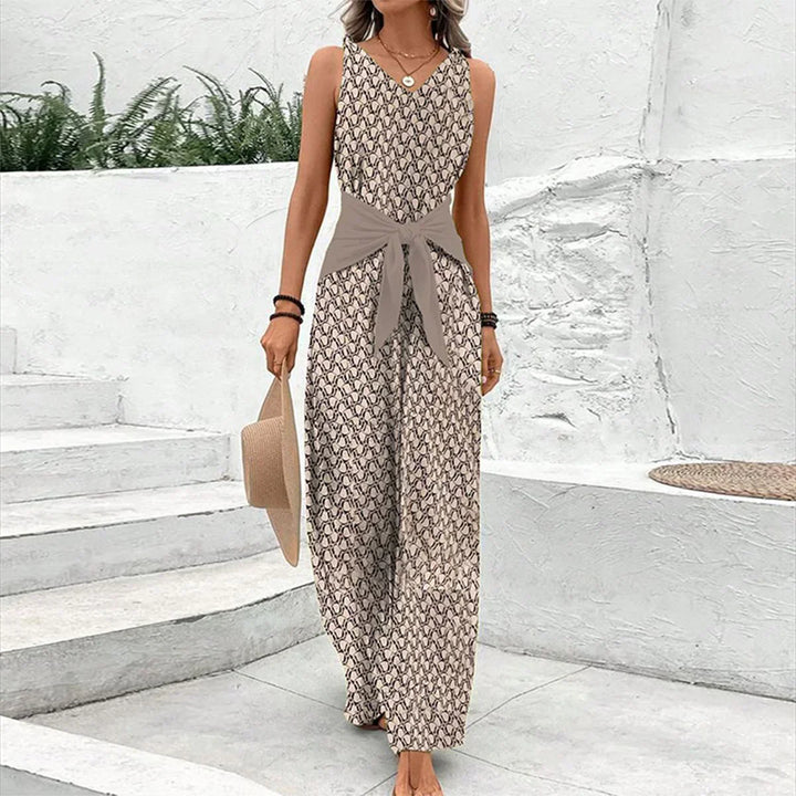 Isabelle - Sleeveless Jumpsuit